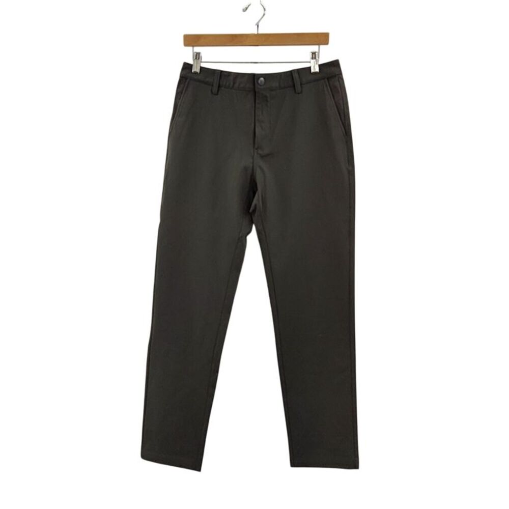 Quince Men Comfort Stretch Traveler 5-Pocket Pants Straight Gray 31